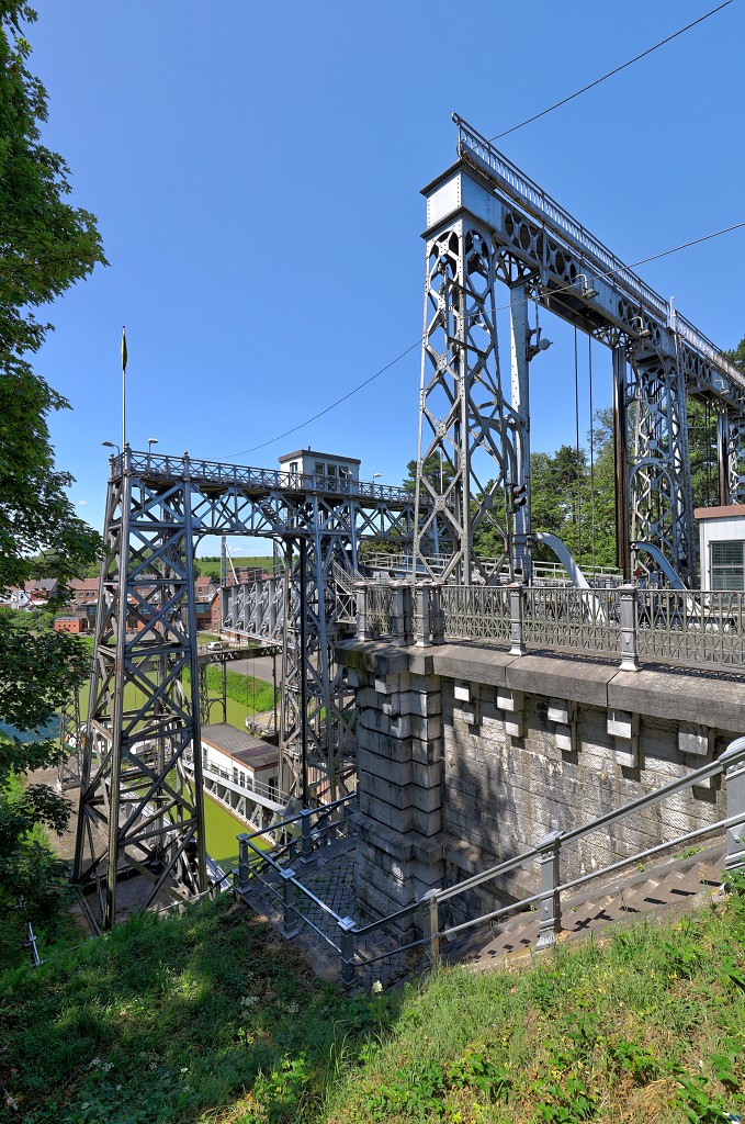 Scheepsliften belgie kabellift van Strepy-Thieu scheepslift 1 2 3 4 hellend vlak van Ronquieres Houdeng Goegnies Aimeries historisch Canal du Centre Bracquegnies hdr